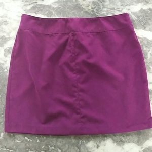 Soft purple mini skirt